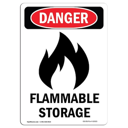 Signmission Safety Sign, OSHA Danger, 14" Height, Aluminum, 1014-V-2015, Portrait OS-DS-A-1014-V-2015